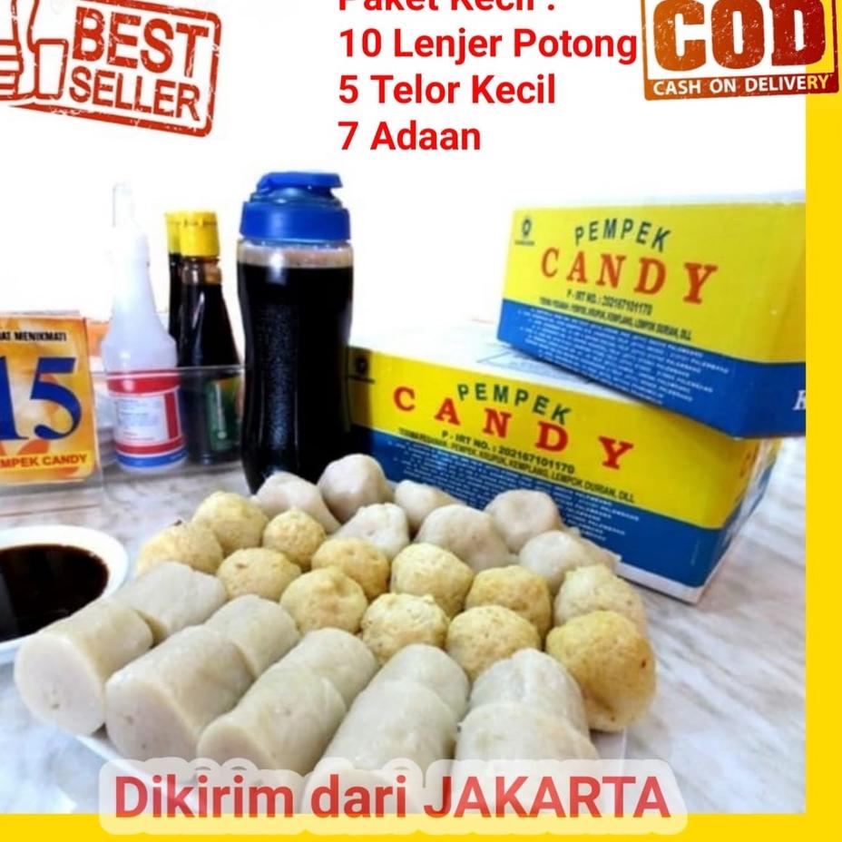 

[L-1-6 ♥] Pempek Candy Palembang Asli Paket Ampera Kecil Empek Empek Mpek mpek-amanah
