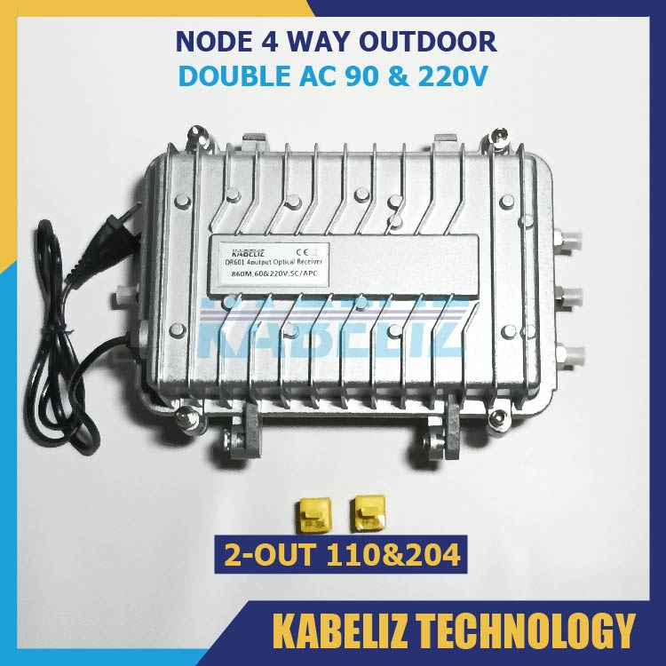 Node 4 way  Dual power 35-90v/ 220v