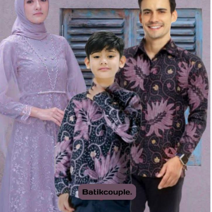 Chekout Batik couple moderen batik couple family gamis brukat gamis muslim