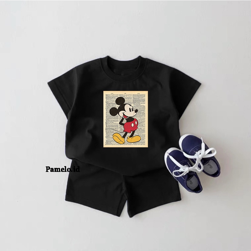 Pamelo.id Set Anak Viral / Miki Koran / Fashion Anak / Stelan baju anak / Korea Style / Set Balita