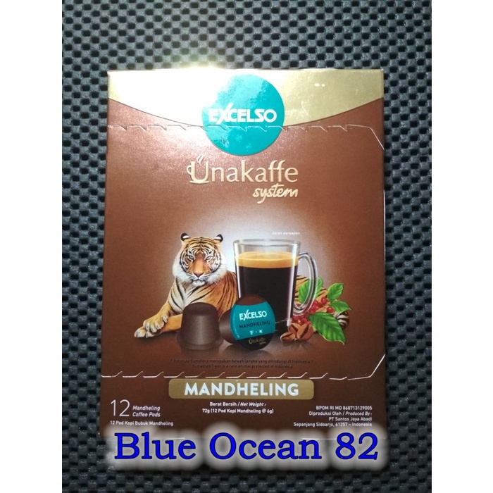 

Mandheling Coffee - Kapsul Kopi Excelso Unakaffe Capsule Mandailing