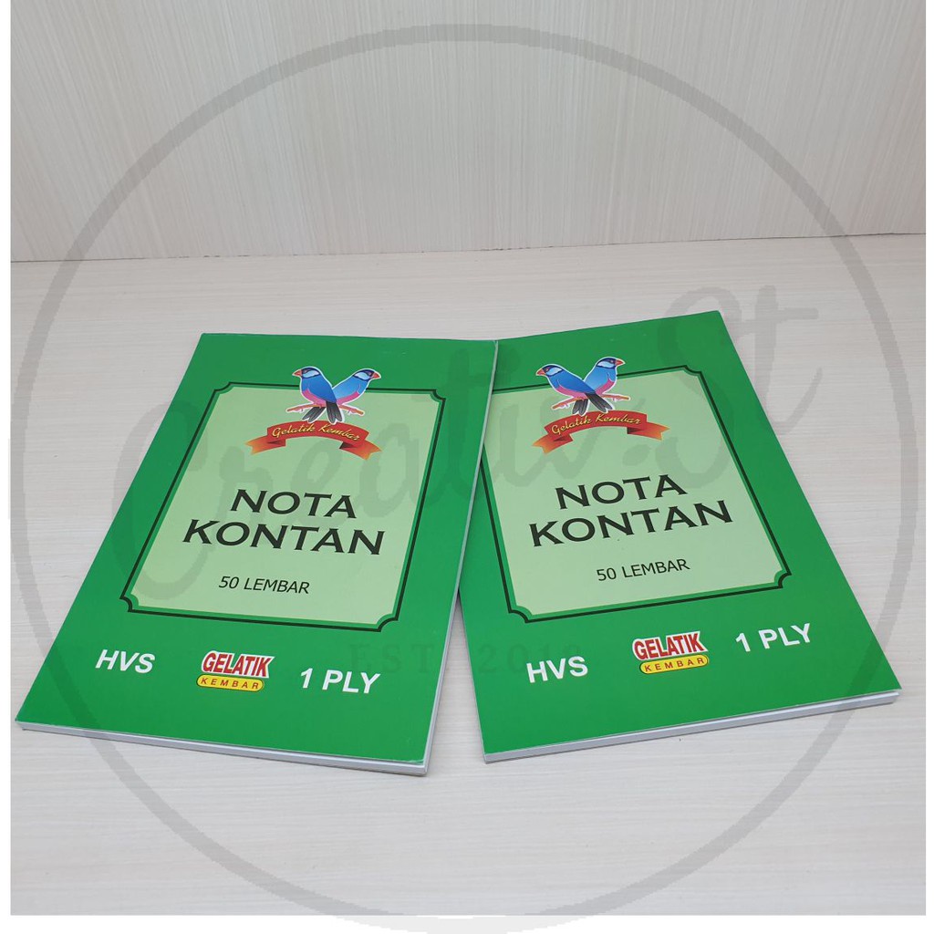 

[HUSNA COLLECTION] NOTA KONTAN Murah 1 PLY / NOTA KONTAN 1 LEMBAR