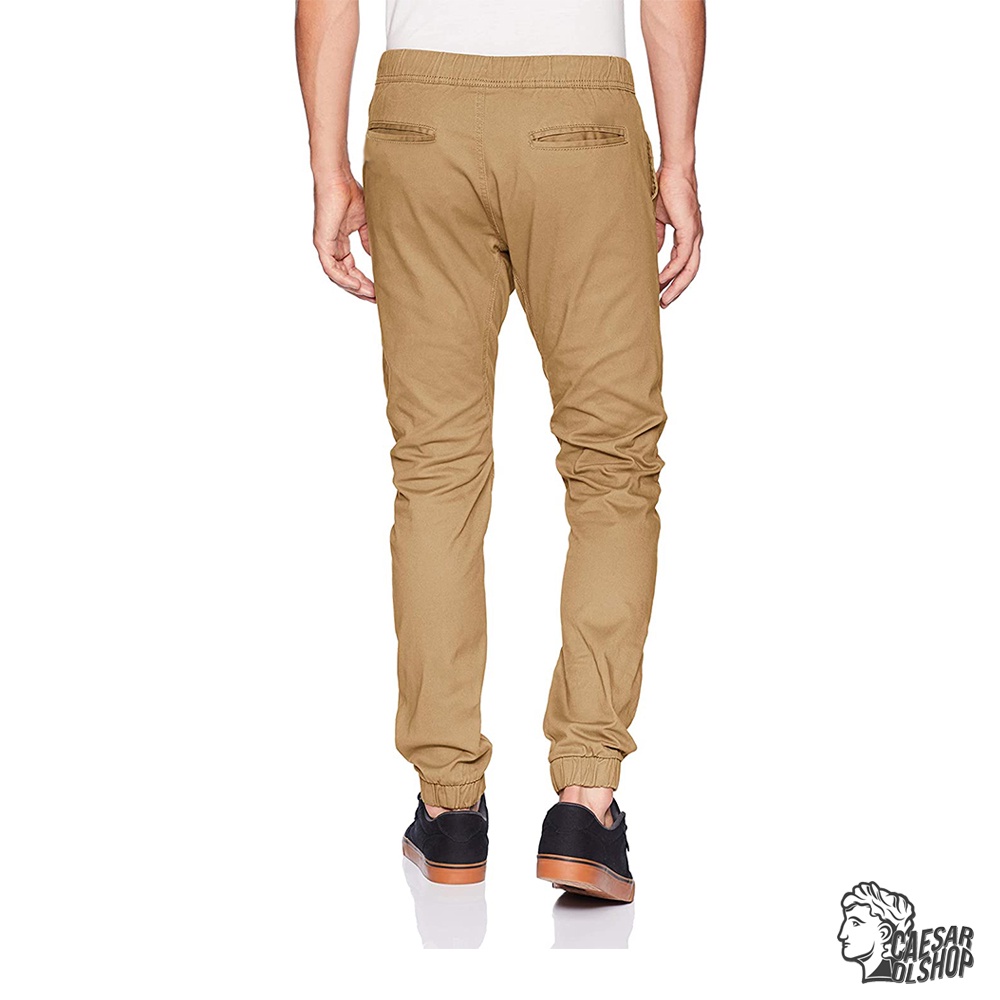 Caesar Olshop - Celana Jogger Slimfit Premium - Caserta - Mocca