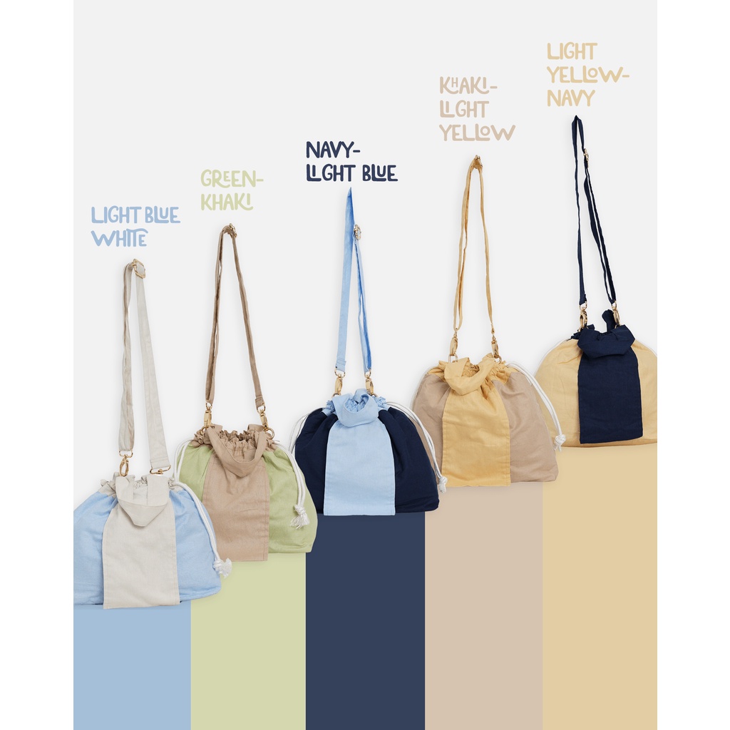 HYBRAND x Tamhs [ONB] - Onigiri Bag Tas Selempang Wanita/ Puffy Bag/ Tas Fashion Wanita Terbaru