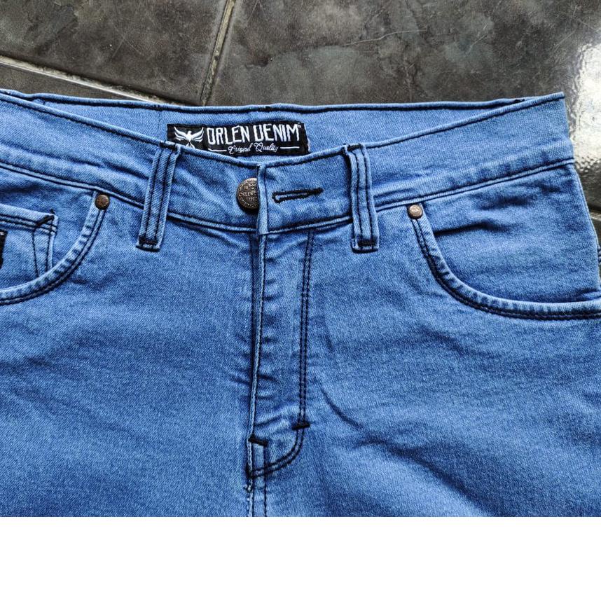 FREE ONGKIRCelana Jeans Panjang Slim Fit Pensil Skinny Pria Cowok Cowo Laki Laki Dewasa Bahan Stretc