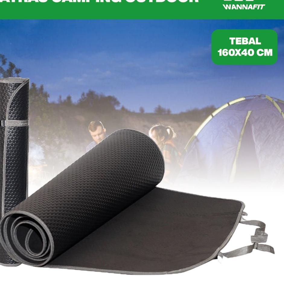 Update Terjamin Matras Camping Outdoor Matras Olahraga Alas Yoga Karpet Senam Yoga Tebal 180x60cm