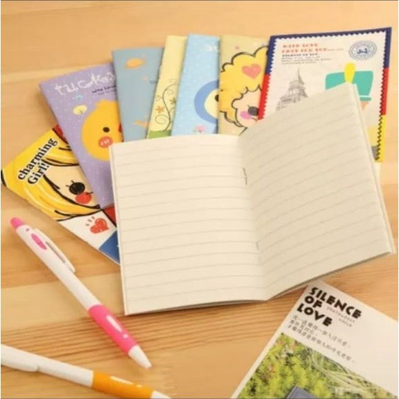 

Buku Tulis Kecil Mini Motif Lucu dan Imut