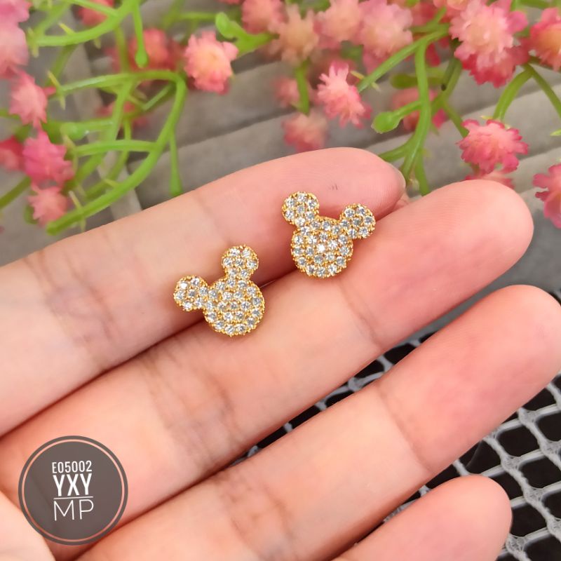 Anting tusuk yaxiya gold E05002