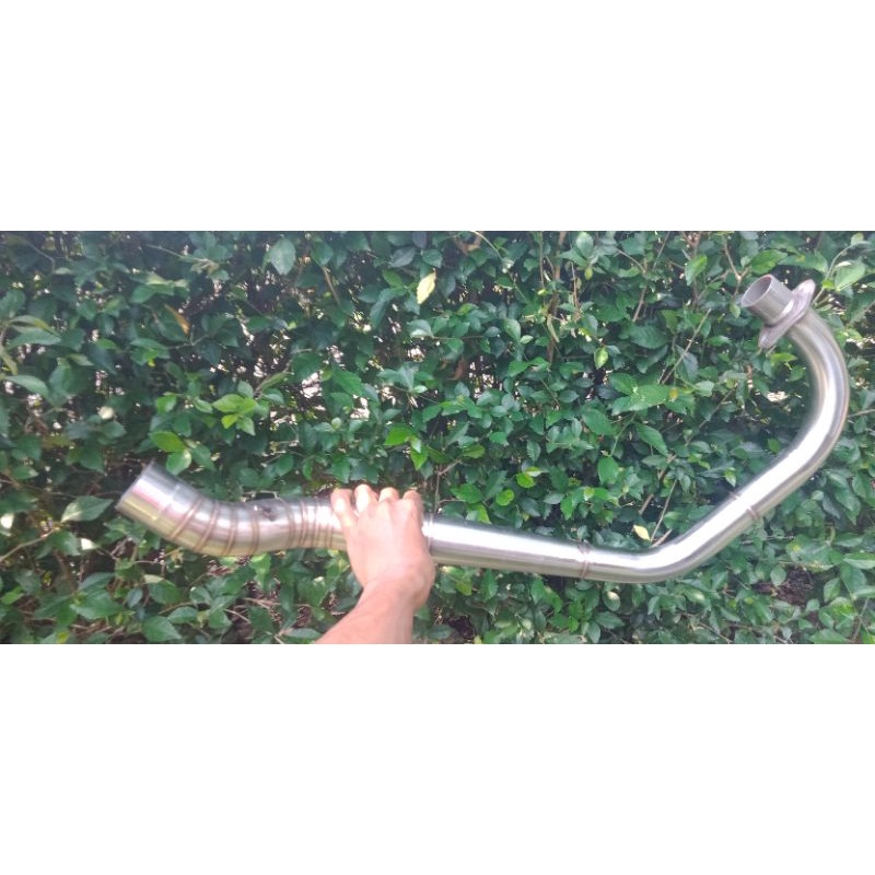 Leher knalpot bending full 38mm pnp cb Gl MP tiger