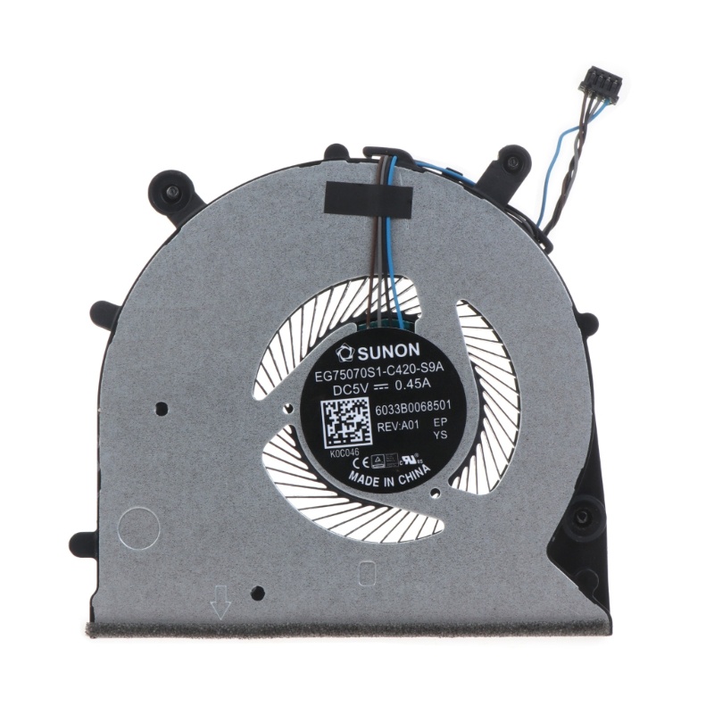 Btsg Kipas CPU Cooler Heatsink Exhaust Kipas Pendingin CPU Pengganti ProBook 650g4