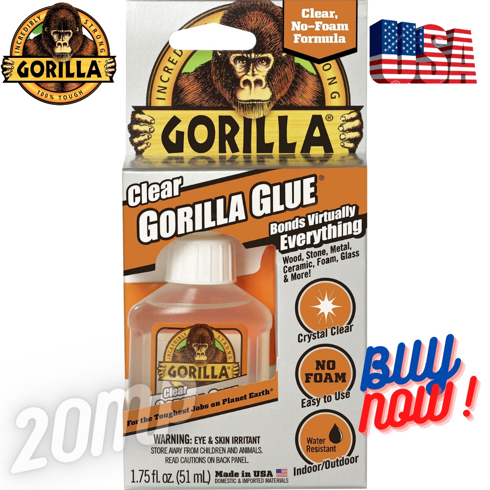 Jual Lem Original Gorilla Glue Clear 50ML CLEAR GORILLA GLUE 1.75 OZ