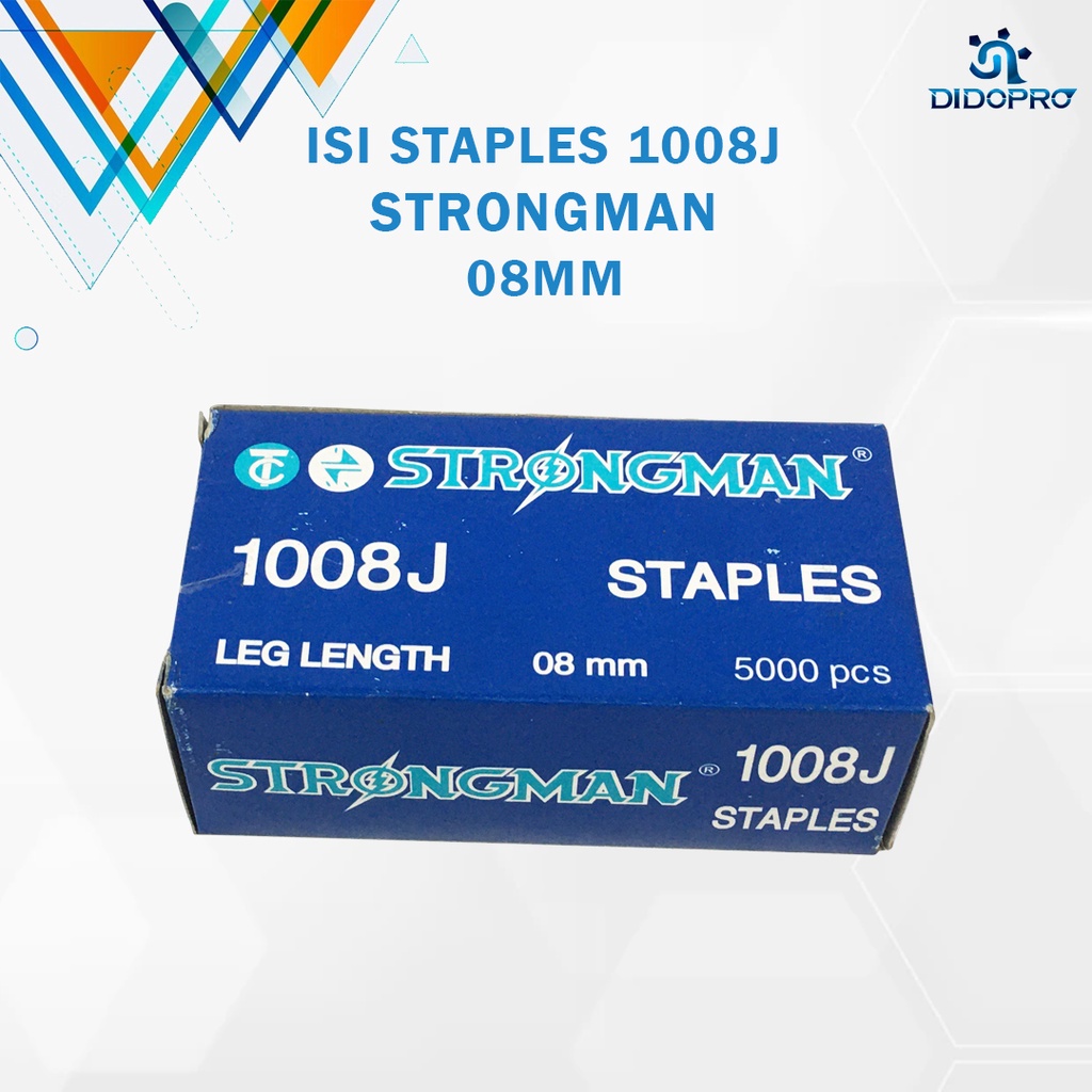 Isi Paku Tembak / Staples / Refill Air Nailer 1008J Strongman