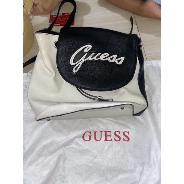 preloved guess ransel