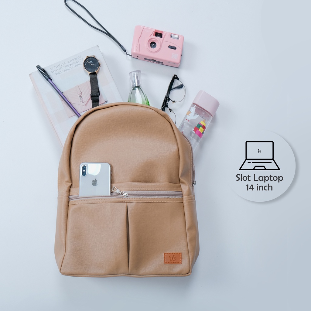 Tas Ransel Wanita - Aurora - Kulit - Besar - Andine