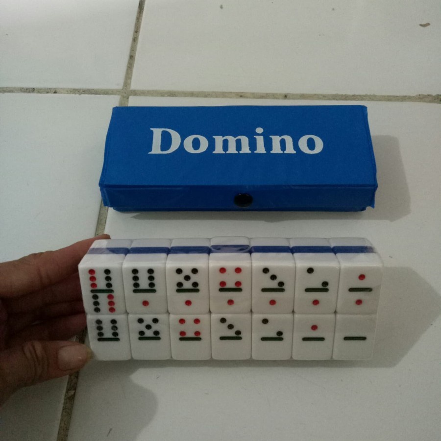 Domino Batu / Gaple Batu / Kartu Domino Playing Tiles + Tas | yanna866