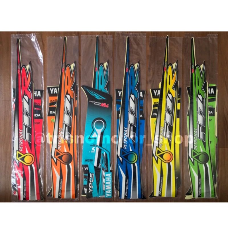 striping polet Yamaha Fiz R F1Z R Petronas sticker stiker fizr f1zr petronas lis