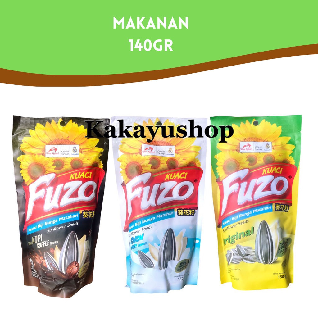 

FUZO Kuaci Biji Bunga Matahari 140 gr - Makanan