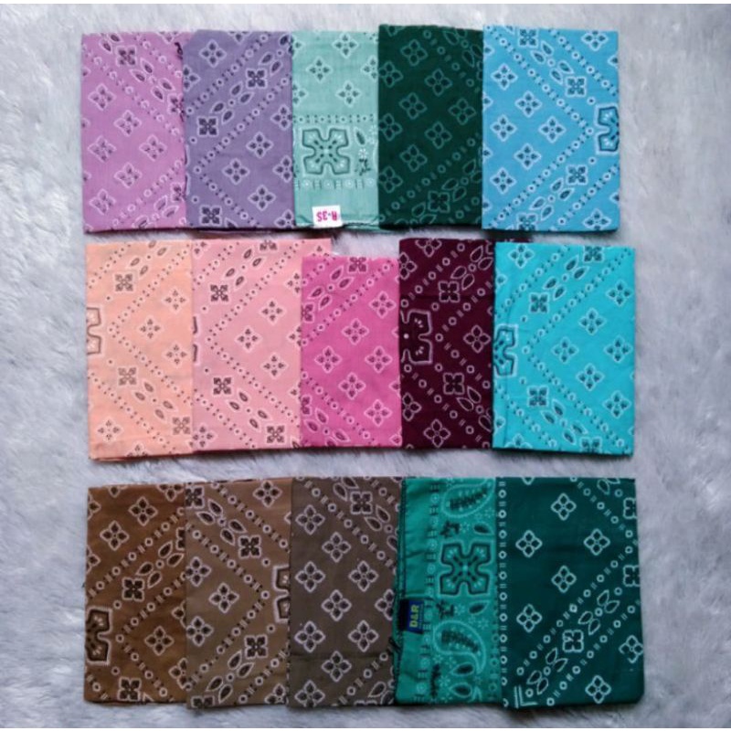 Slayer bahan katun Slayer bandana motif bahan katun Masker slayer