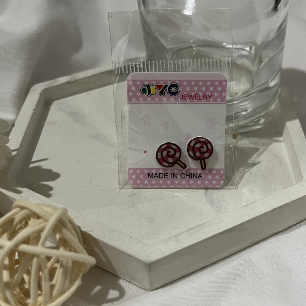 Magnet Earrings / Anting Magnet / Tanpa Tindik / Anting Klip / Clip Earrings / No Pearcing Earrings / Anting Lucu / Anting Imut / Cute Earrings / Character Earrings / Disney Earrings