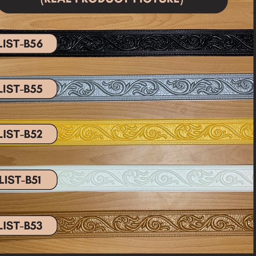 Import Terbaik LIST BORDER WALLPAPER XPE FOAM 3D | PEMBATAS LIST ANTAR WALLPAPER TEMBOK