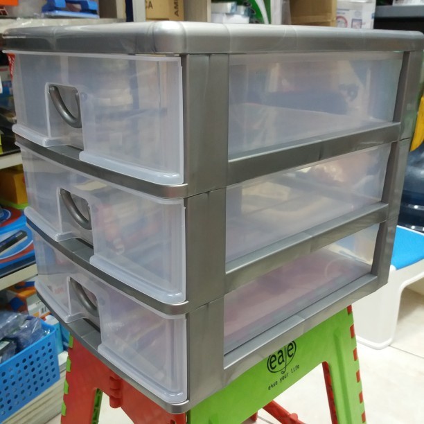 MINI CONTAINER 3 SUSUN SHINPO SIP 355-S3/ LACI 3 SUSUN SEDANG SHINPO