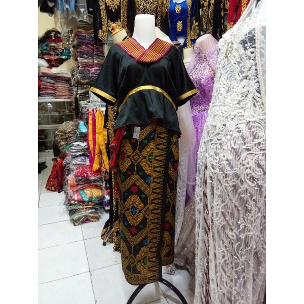 set  baju lambung adat sasak lombok