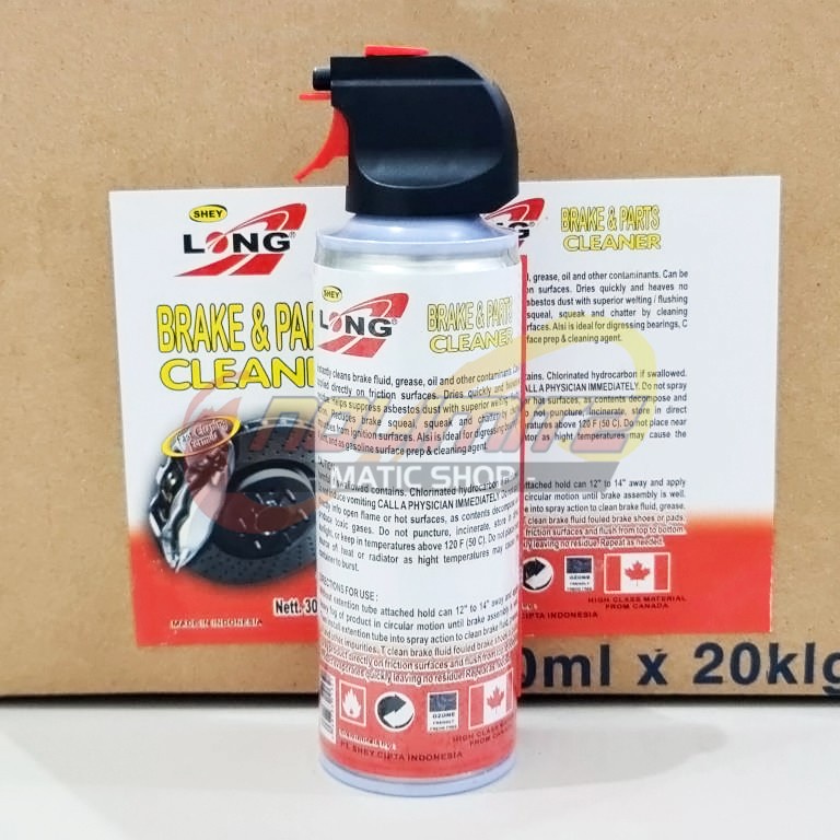 Brake Cleaner Long Spray Cairan Pembersih Disc Brake Piringan Cakram