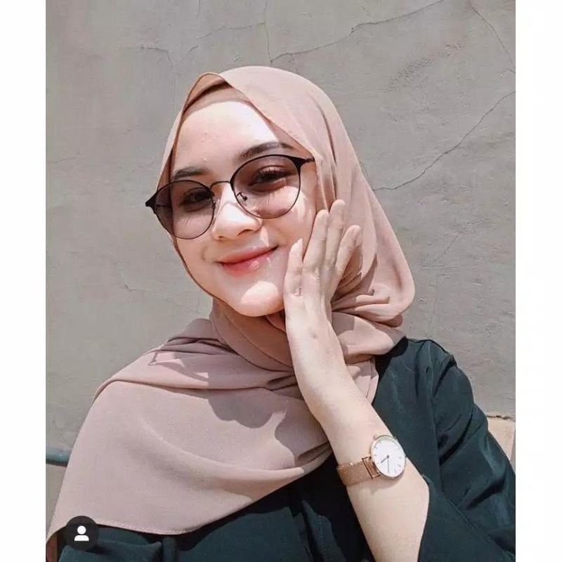 KACAMATA PHOTOCROMIC OVAL KOREA PRIA / WANITA