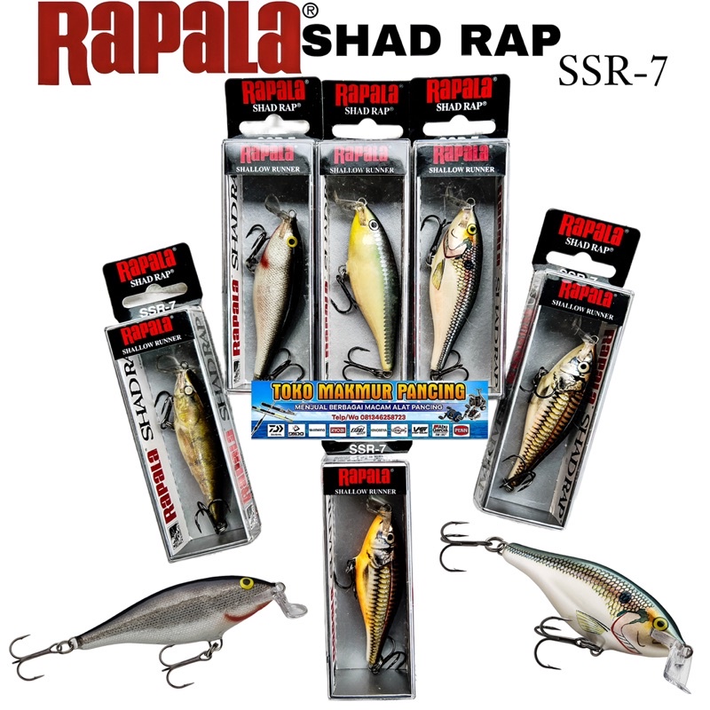 Lure RAPALA SHALLOW SHAD RAP SSR7