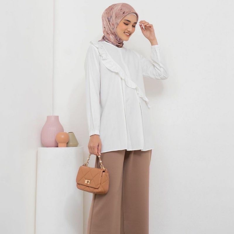 ARUNA TOP || Kemeja Blouse Aps.Clo