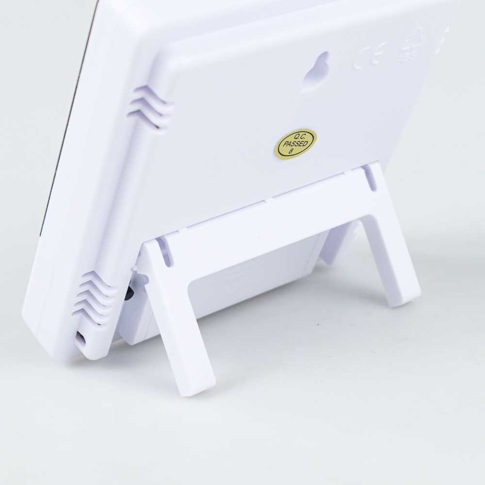 ( 100% BARANG ORI ) Taffware Digital Temperature Humidity Meter + Clock Calender - HTC-1