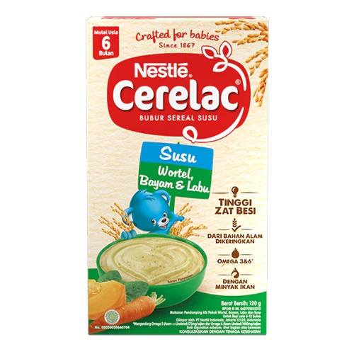 Nestle CERELAC Bubur Sereal 6 bulan