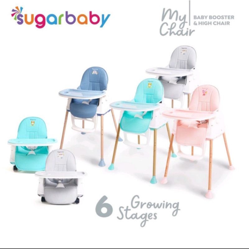 sugarbaby chair , high chair , sugar baby kursi makan bayi