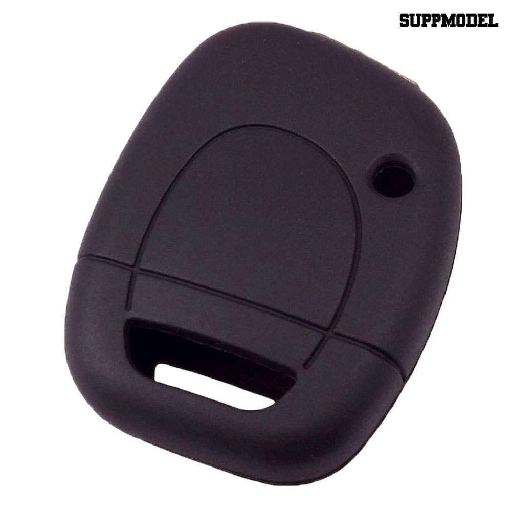 [Dekorasi] 1tombol Silikon Remote Mobil Key Fob Cover Shell Case Untuk Renault Twingo Clio