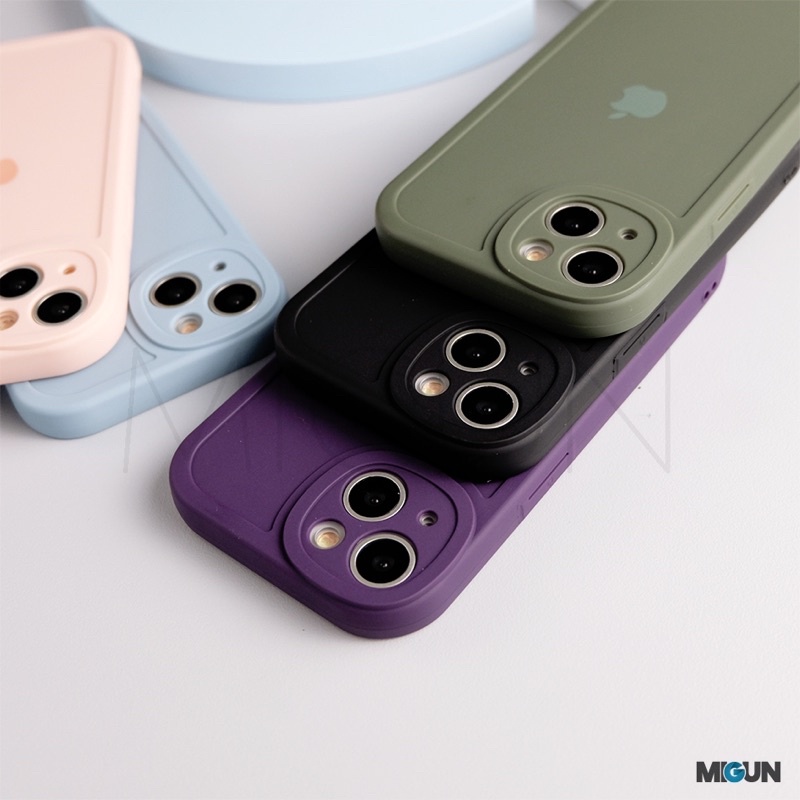 New! Round Case (2) - Fullcover Softcase for iPhone 7 8 SE2020 7+ 8+ X XS XR XSMAX 11 11PRO 11PROMAX 12 13 PRO PROMAX XR XSMAX 14 14PLUS 14PRO 14PROMAX