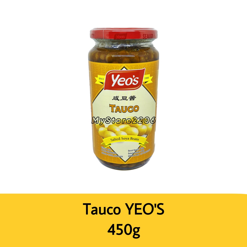 Tauco Yeos (Yeo's) / Salted Soya Beans 450gr Malaysia