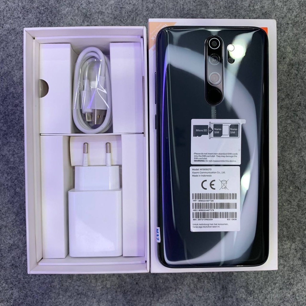 XIAOMI NOTE 8 PRO 6/128GB Second Mulus No Minus Bekas Seperti Baru