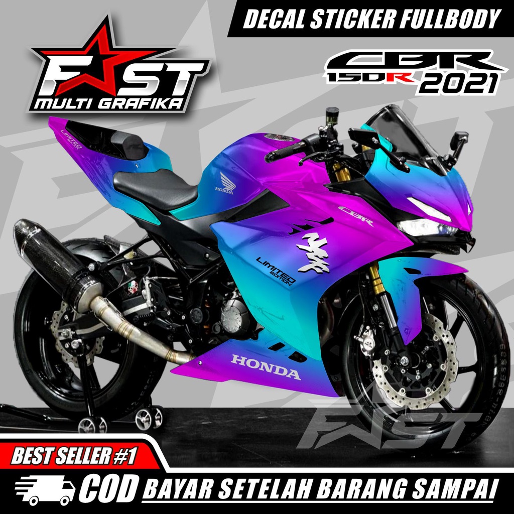 Decal CBR 150R  Full Body Stiker CBR 150R full body Striping CBR 150R bunglon
