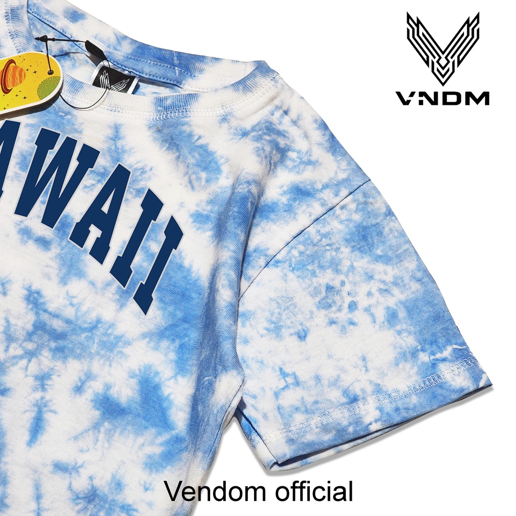 Vendom Kids Baju Kaos Anak Washet Tie Dye Laki Laki / Perempuan Unisex Umur 1-12 Tahun Bahan Cotton 30S