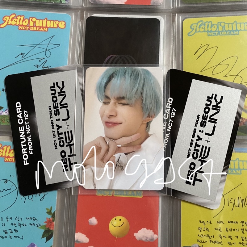 pc photocard selca jungwoo fortune nct127 the link
