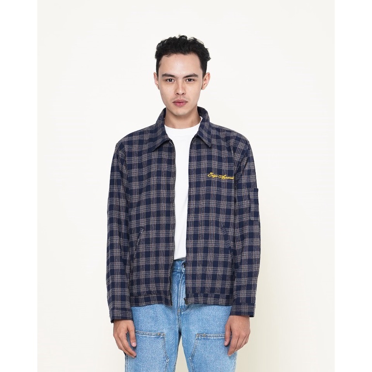 Erigo Work Wear Flannel Hallen Navy