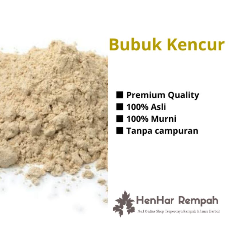 Kencur Bubuk 250 gram &amp; 500 gram