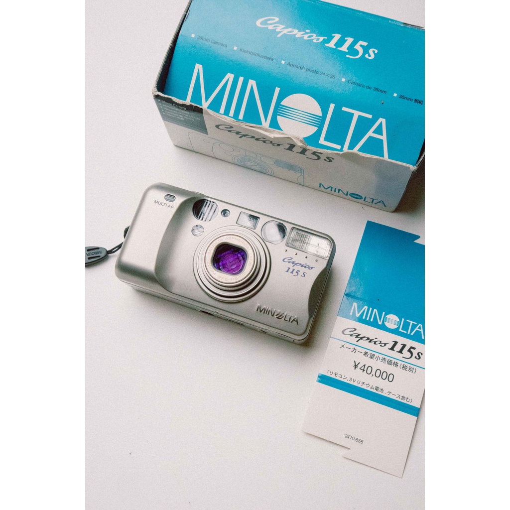 Kamera Analog Minolta Capios 115s New Old Stock 