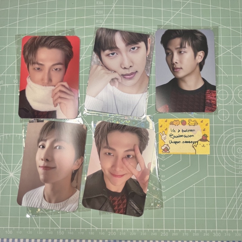 Photocard BTS Dicon 2020 vol. 10 RM Namjoon Set Official
