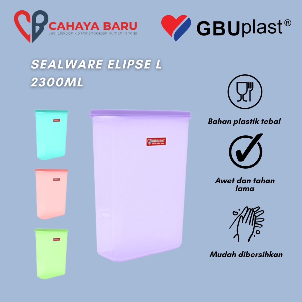 GBU SEALWARE ELIPSE L 2300ML