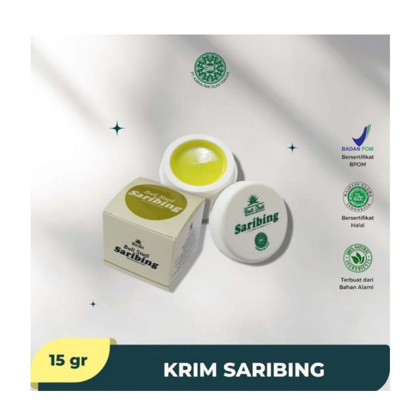 bokashi cream saribing/cream kecantikan