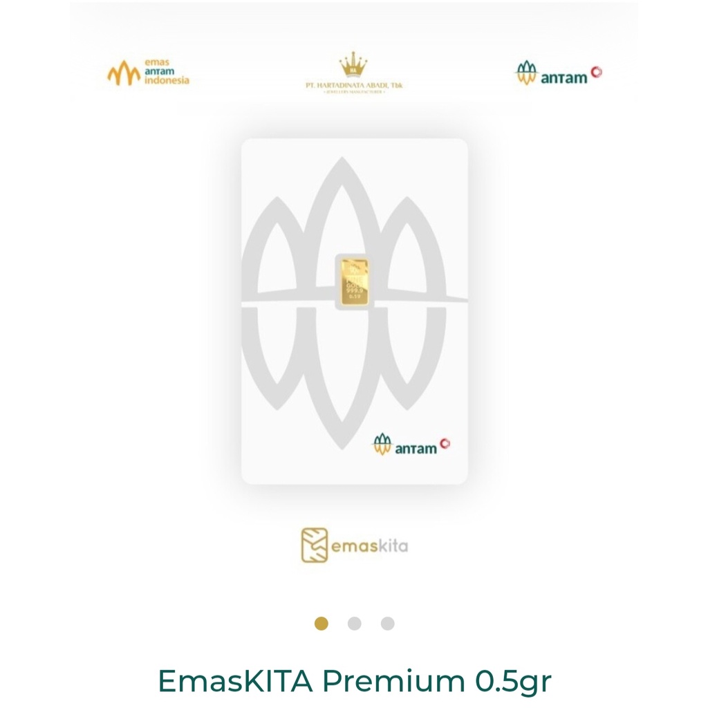 Logam Mulia Antam 0.5 Gram