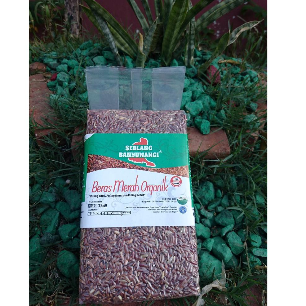 

お Beras Merah Organik 1 Kg | Beras Diet | Beras Diabetes ㅨ