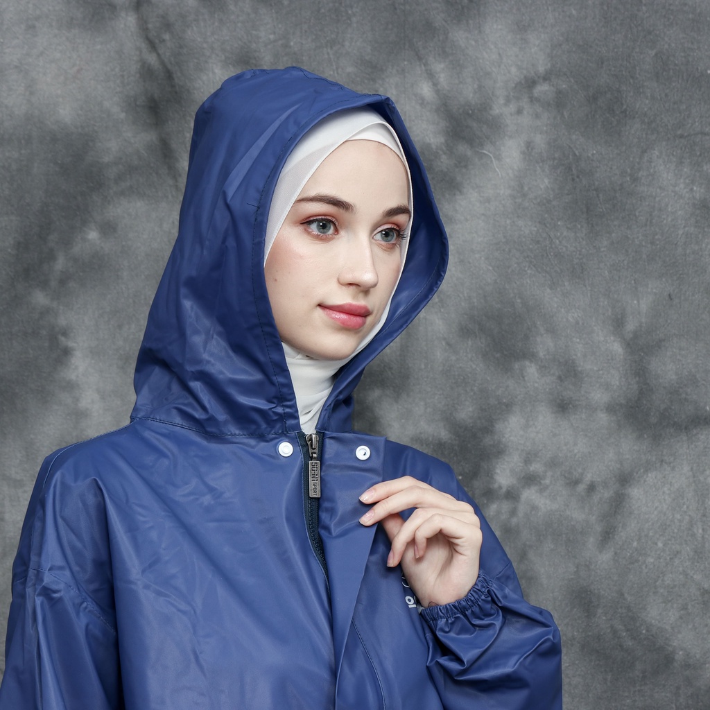 HOODJAS JAS HUJAN RAINCOAT Pria Wanita Terbaik Anti Rembes Banyak Pilihan Warna