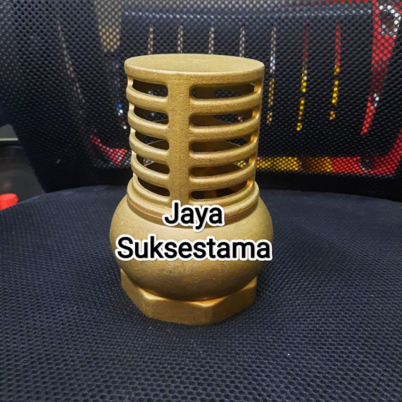 Foot Valve Gentong PN 16 - Foot Klep Gentong PN16 Kuningan 3" inch